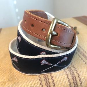 VINTAGE New England made Lacross belt